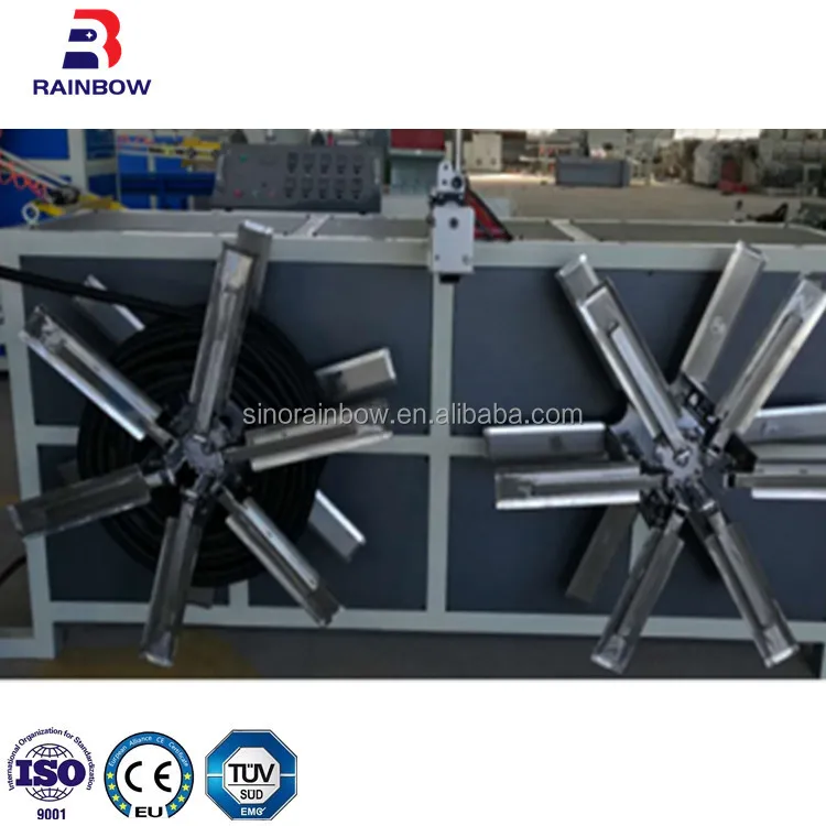 Single Wall Corrugated Pipe/PE PP PVC Pipe Making Machine