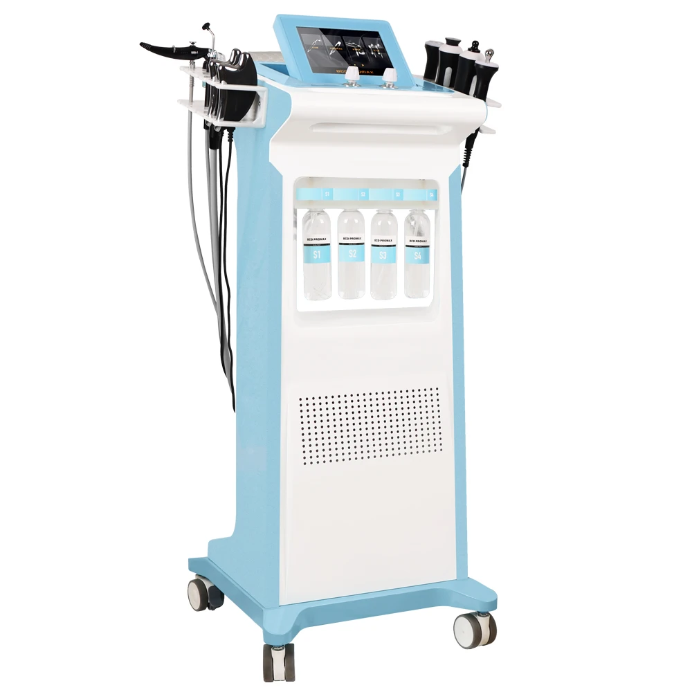 2022 Portable hyperbaric h202 small bubble aqua peel hydrogen hydro facial face beauty machine