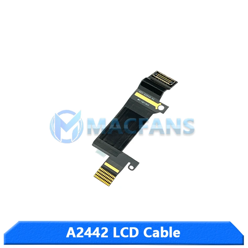 Оригинальный Новый ЖК-дисплей 14 дюймов A2442, ЖК-дисплей со светодиодной подсветкой, гибкий кабель M1 для MacBook Pro 16 дюймов, ЖК-кабель A2485 821-03604-02 821-03901-A