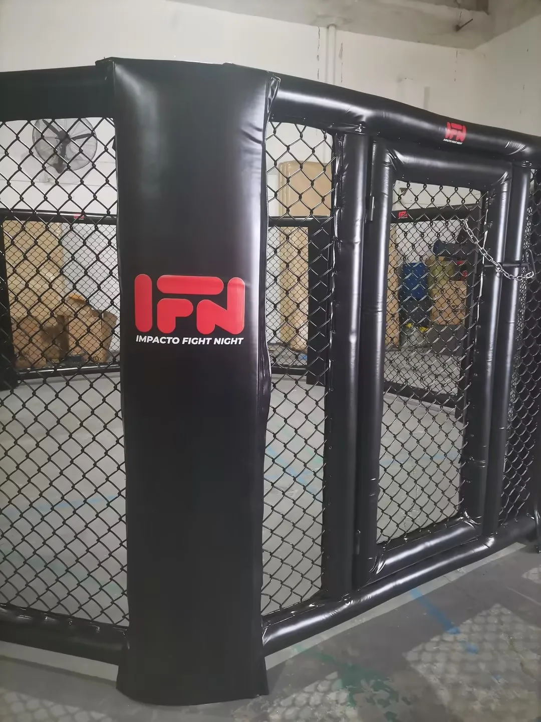 FIGHTBRO Factory Customized MMA Octagon Cage high quality square tubes MMA Cage Prices sturdy durable Cages MMA