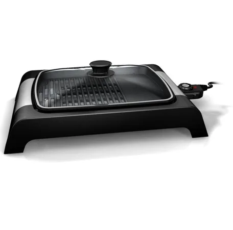 Smokeless baking trays kitchen appliances electric grill with premium non-stick coating