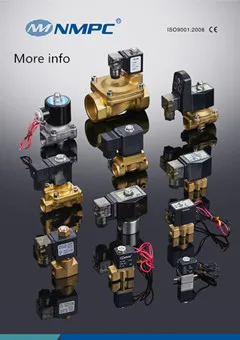 1' 2-Way Brass Solenoid Valve NBR Seals DIN Gas Air Water Oil Electric Pneumatic DC12V,DC24V,AC110V or AC220V