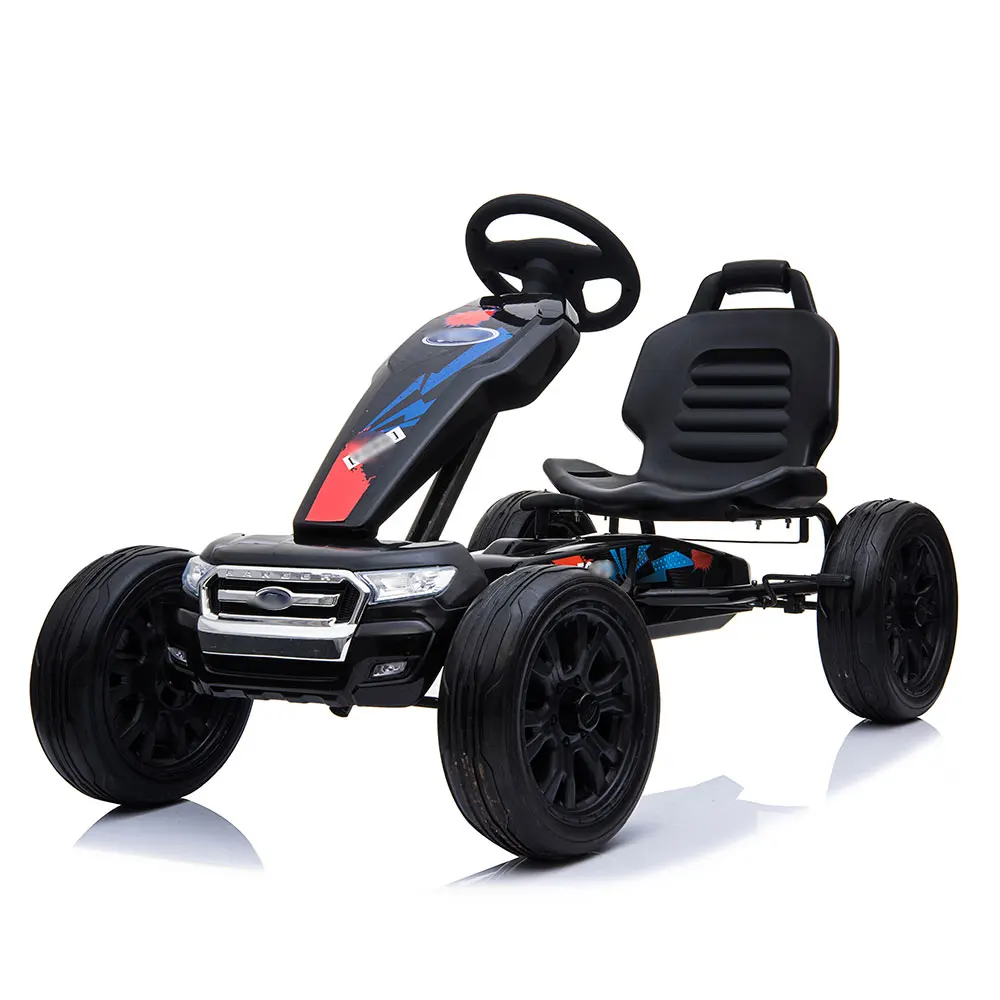 Детский Электрический автомобиль с двойным приводом, четыре колеса, крутой картинг, езда на автомобиле для детей с педалью