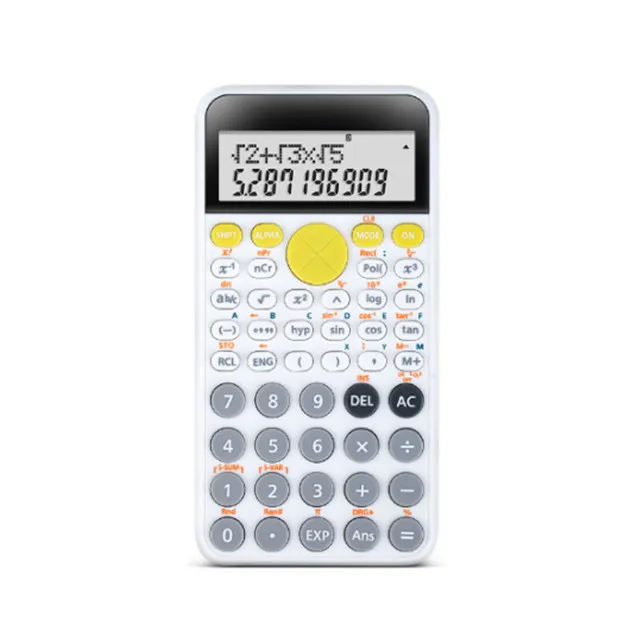 Best selling pink scientific calculator coin battery multifunction 10 digits students scientific electronic calculator