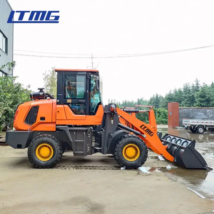 LTMG boom loader zl910 zl920 mini radlader cargador 1ton 2 ton 1000kg 2000kg  front end mini articulating wheel loader