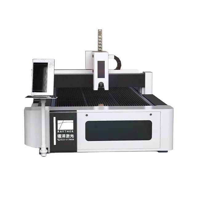 2022 RayTher High Quality More Peace of Mind 1500w 3015 Single Platform Fiber CNC Laser Cutting Machine