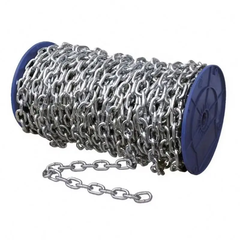 Top Sale Galvanized Steel Chain Din763 Chain Long Link Chain for Sale