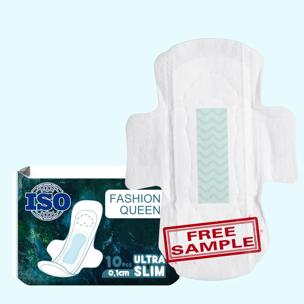 Custom Allergy-friendly Natrual Skin Friendly Anion Women Pads Feminine Sanitary Napkin