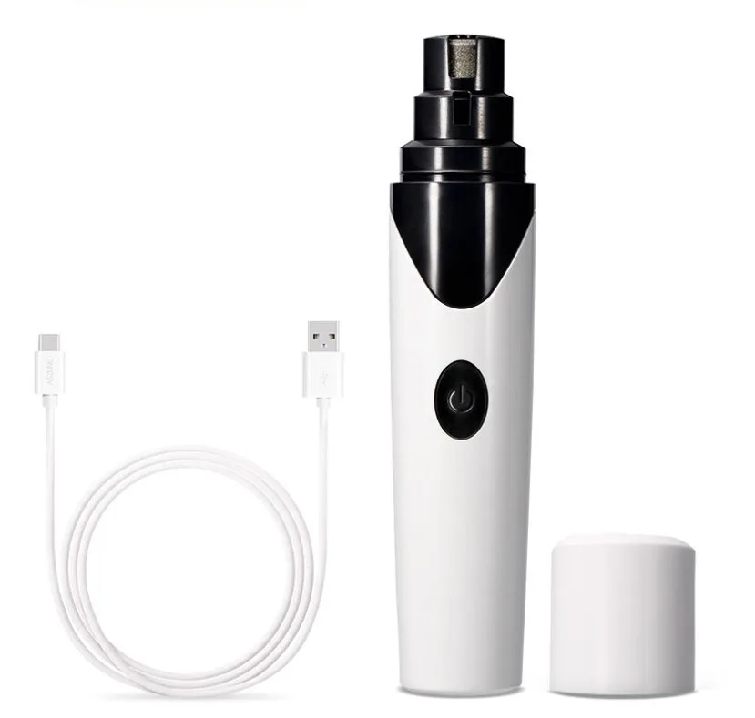 Hot Selling USB Charge Rechargeable Pet Cat Dog Nail Grinder Grooming Tool Easy Carry USB Nail Clipper Electric Pet Nail Grinder