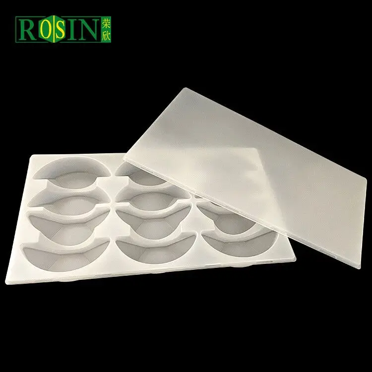 New product PP frozen plastic food packaging container dumpling tray with lid