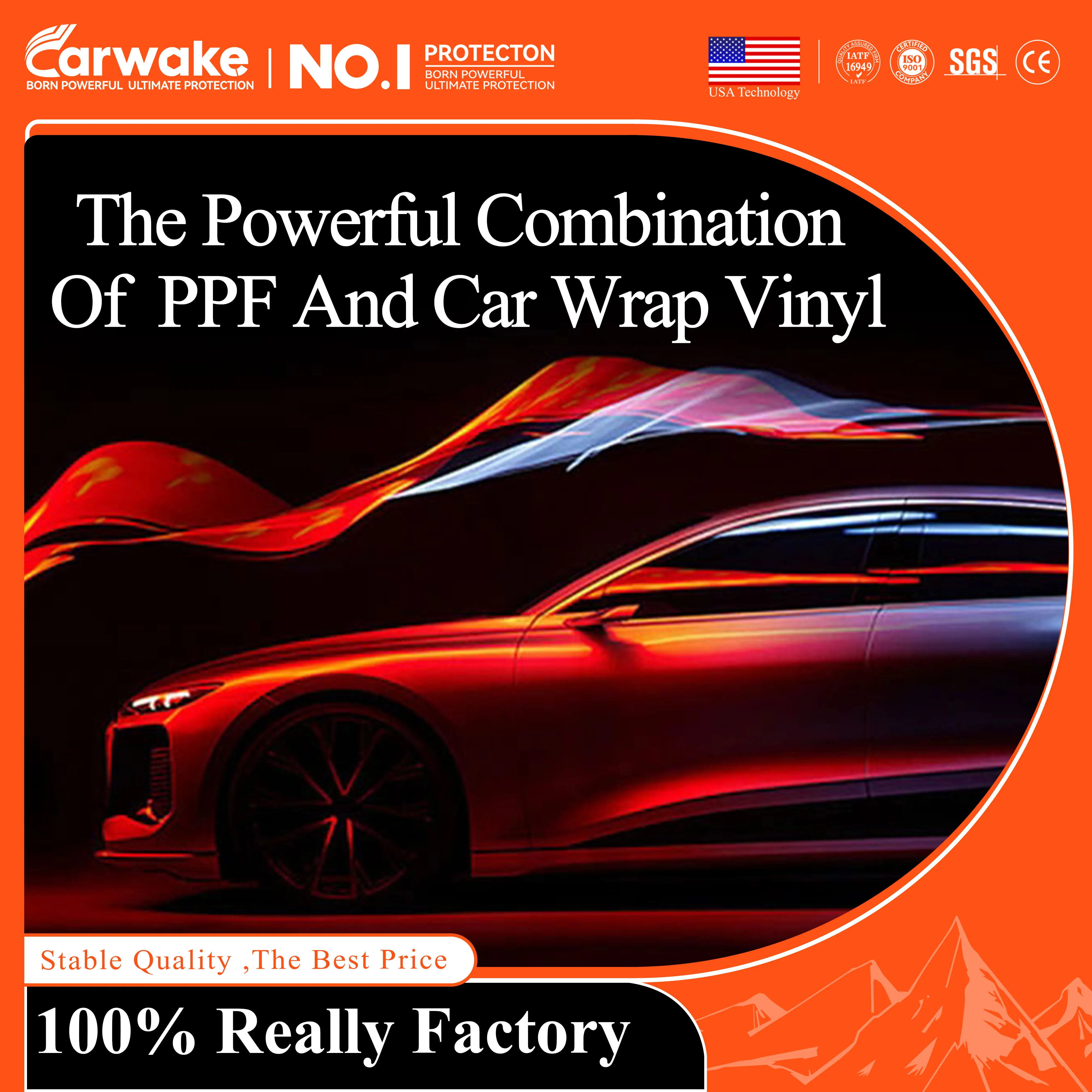 Carbon Fiber Automotive Car Wrapping Vinyl High Quality Self Healing Matte Color TPU PPF Paint Protection Film Car Vinyl Wrap
