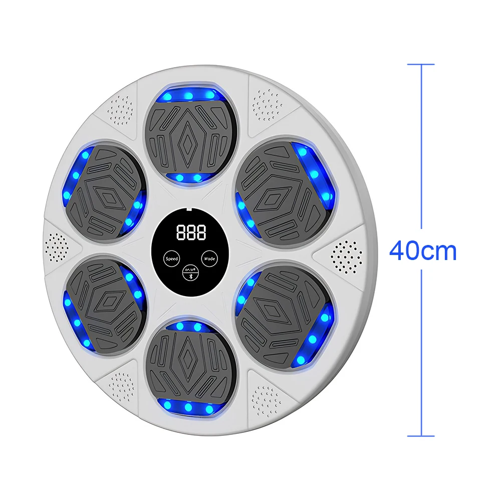 Electronic Wireless Home Target Wall Mounted With Boxing Glove One Punch Training Smart Music Boxing Machine