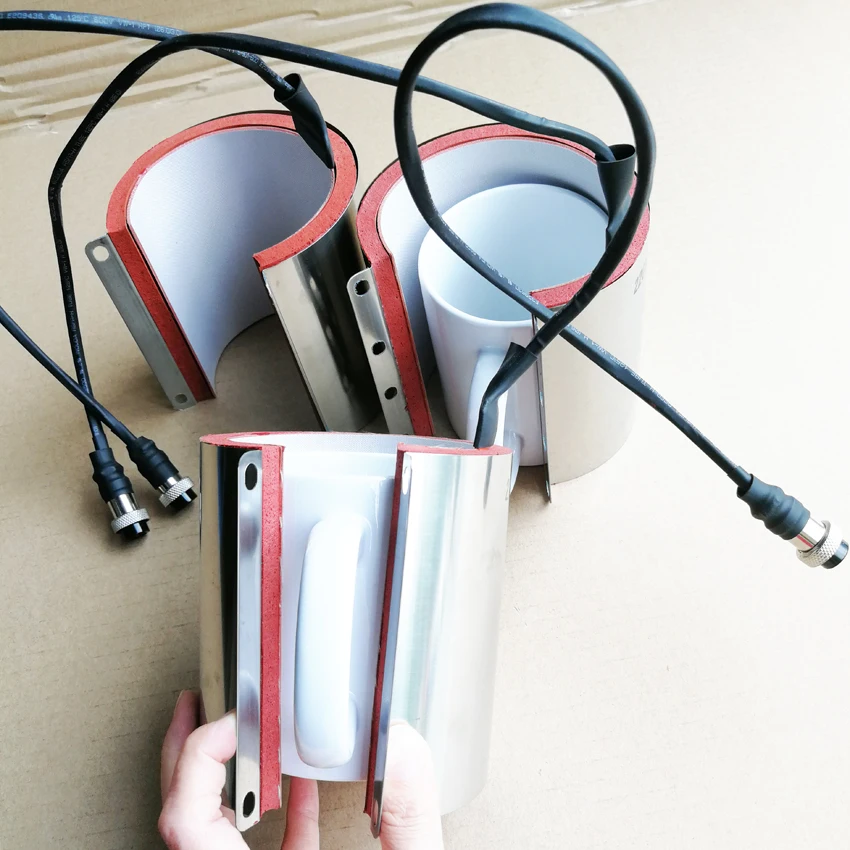 Sublimation mug press machine silicone mug wraps K type TP100 Female plug