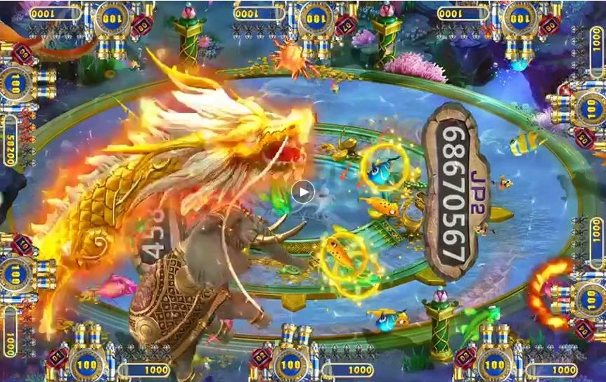 American popular OCEAN OVERLORD shooting fish game board hunting fish game for the fish game table