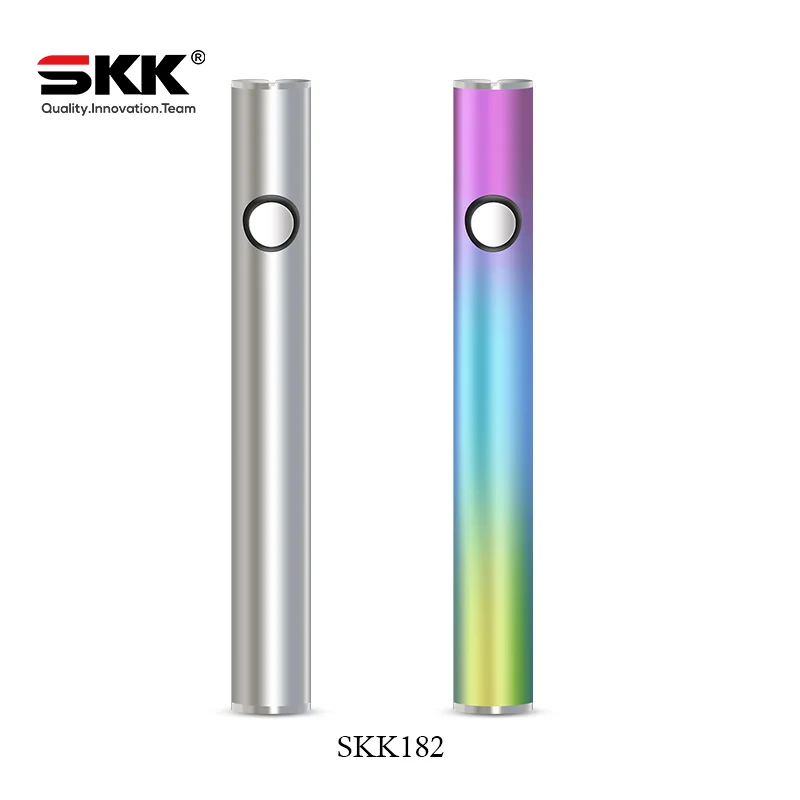  SKK182 Free sample Custom printed vaporizer pen Cbd 510 Threading Battery