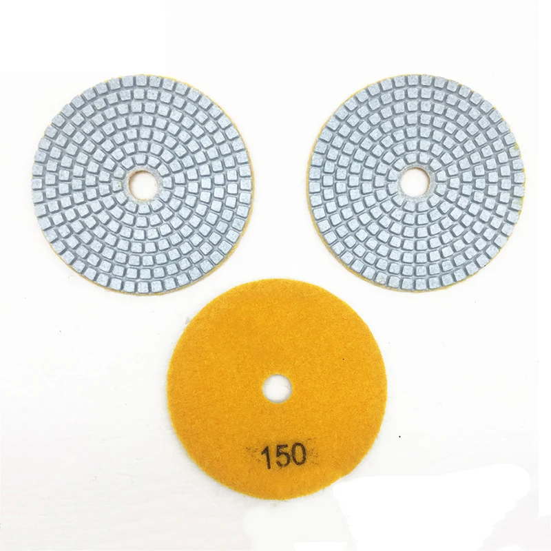 Hot Selling Concrete Polishing Pads Machine Floor Marble Stone 3m Wet Diamond Hand Polishing Pads