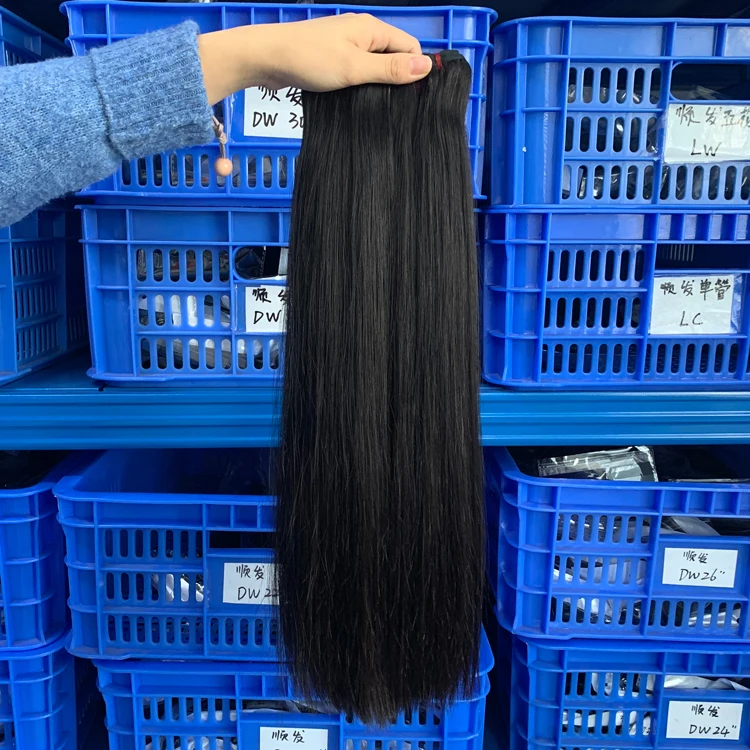 Double Drawn Cuticle Aligned Virgin Hair,The Best Raw Virgin Hair Vendor,Hot Remy Brazilian Bone Straight Human Hair Extensions