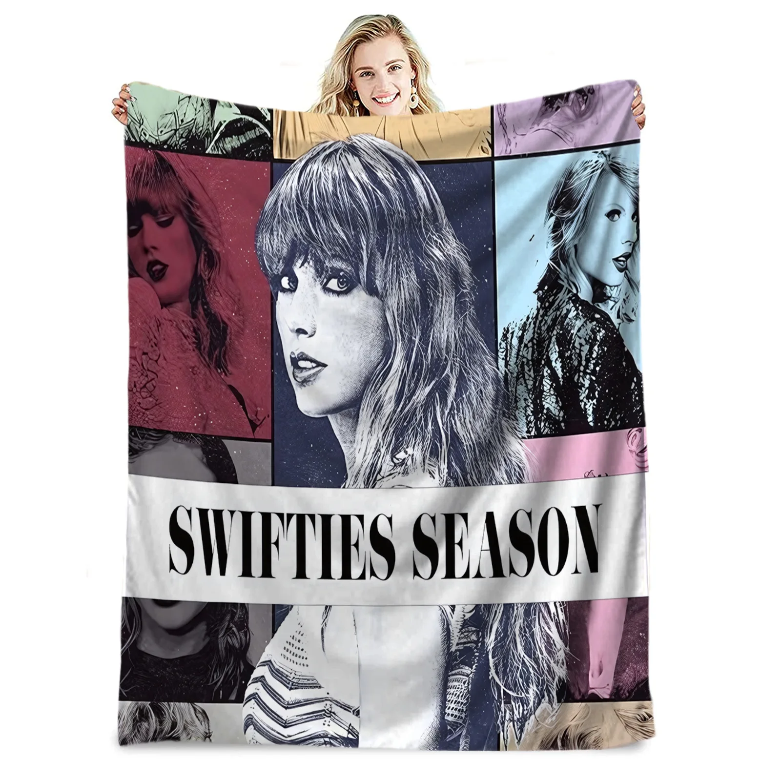 Сублимационная фабрика, 50*60 дюймов, одеяло Taylor Singer, индивидуальное печатное одеяло для украшения дома