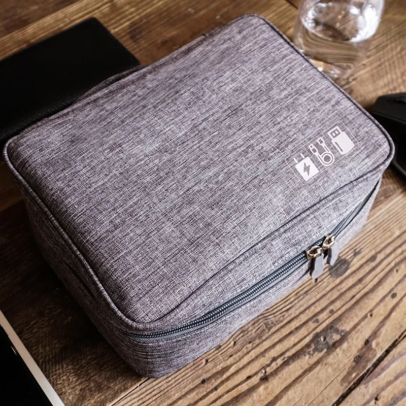 Electric wires storage bag moisture-proof digital storage box U disk headphone charger storage container manufacturers wholesale
