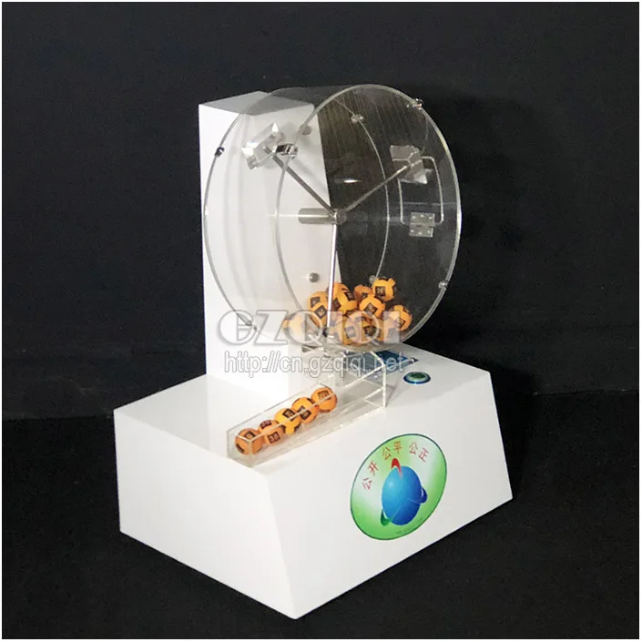 
High quality mechanical mixing draw ball lottery machine 