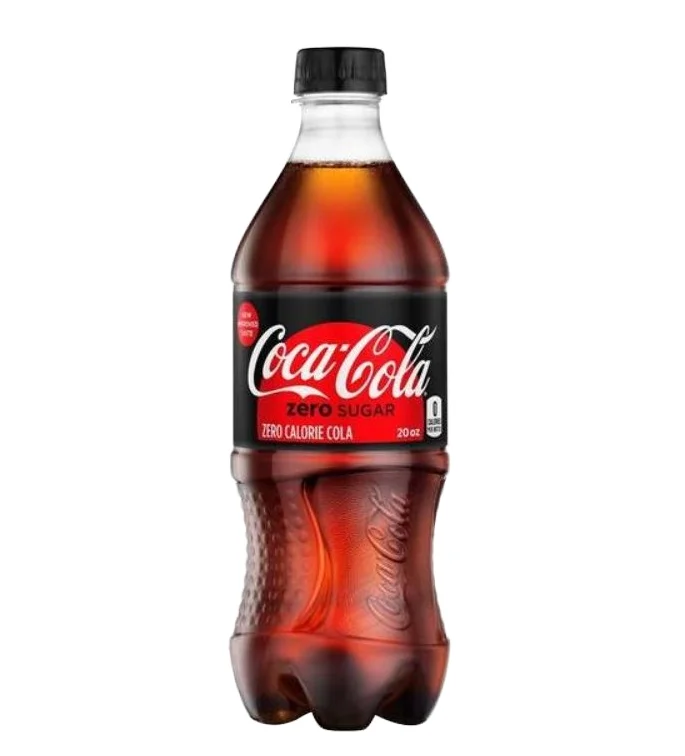 Factory Direct Coca-Cola Zero Sugar 330ml x 24 Cans 1.5 Liter 500ml 20oz Bottles Carbonated Soft Drink Flavor