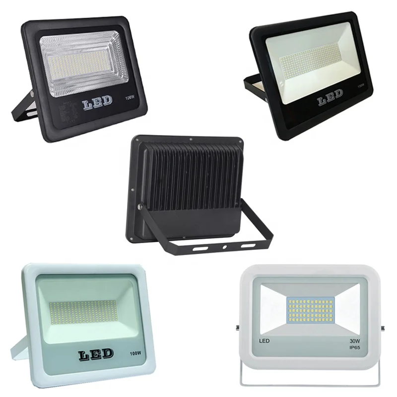 100W WHITE LED FLOODLIGHT IP65 100% REAL POWER 4000V ANTI-SERGEY WITH 3YEARS WARRANTY