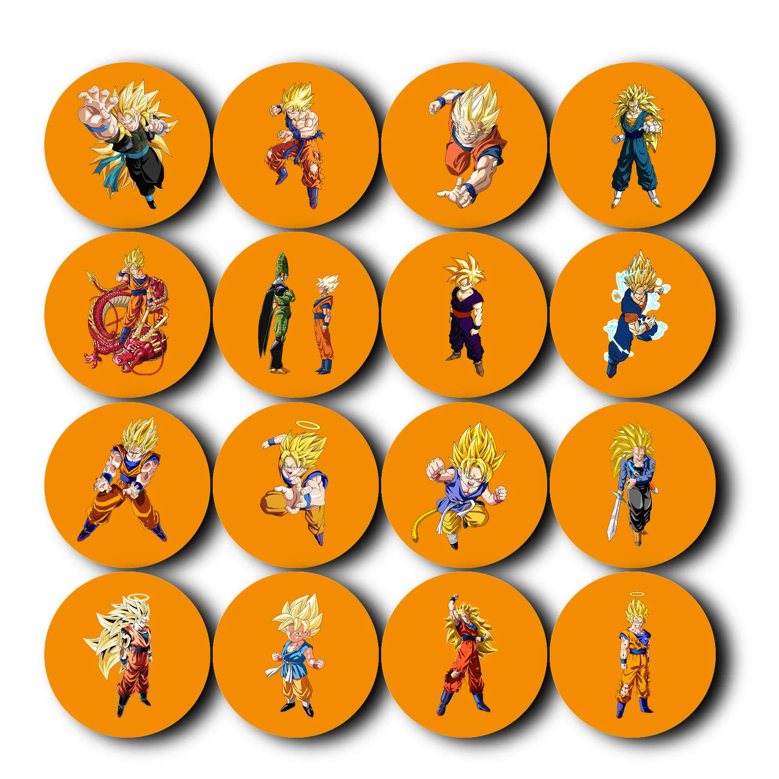 Anime Cartoon Cool Dragon Balls Super Saiyan Phone Bracket Stand Durable Adjustable Phone Holder Customize Mobile Phone Socket