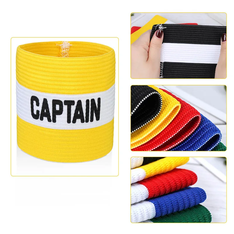 Wholesale Personalized Reusable Elastic Band Football Captain Armband