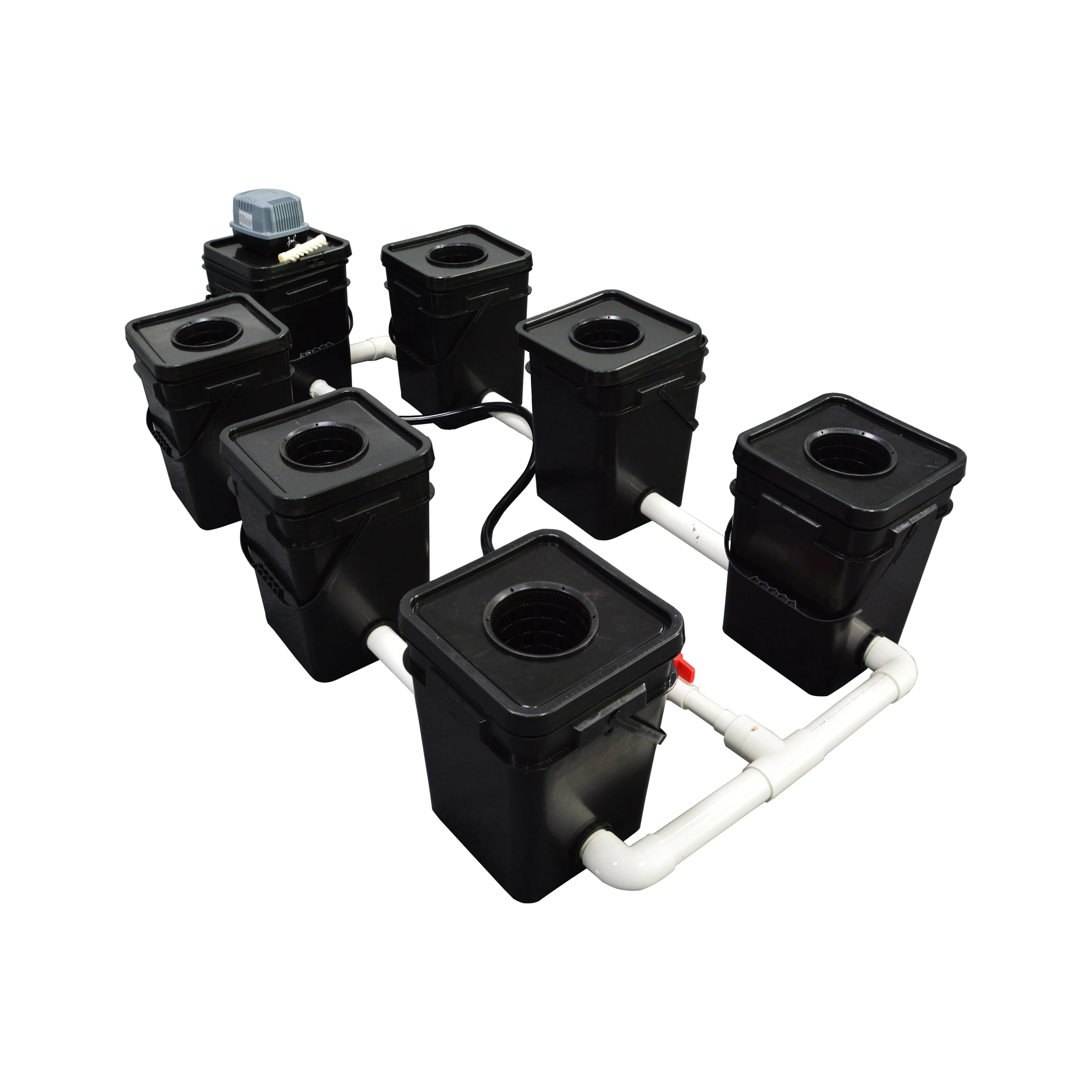 RDWC 6/8/10/24 Buckets Growing System Strong Power Hydroponic System
