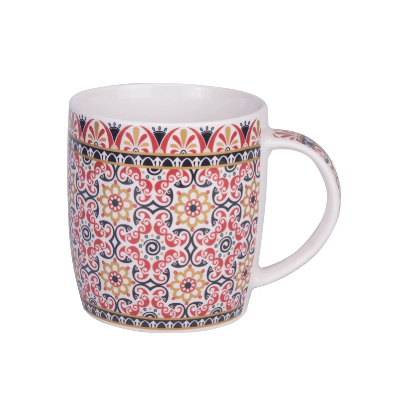 2020 Cheap Coffee Cup Decal Printed New Design Ceramic Mug