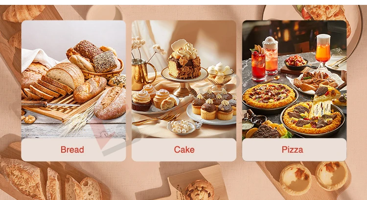 Commercial Ovens Bakery Equipment Set Electric Gas Baking Small Bakery Equipments Bread Bakery Factory Machines and Utensils