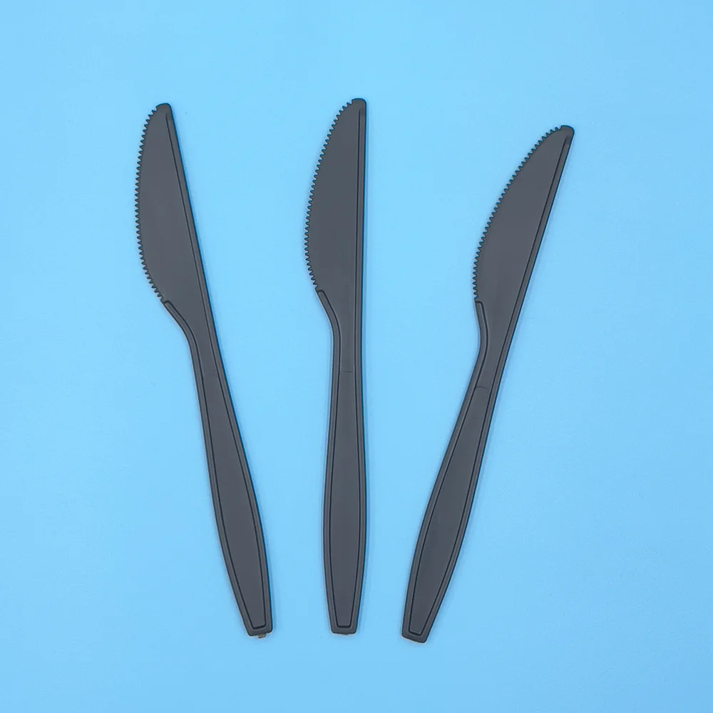 100% Biodegradable And Compostable Tableware Set Wrapped Knife Fork Flatware Sets