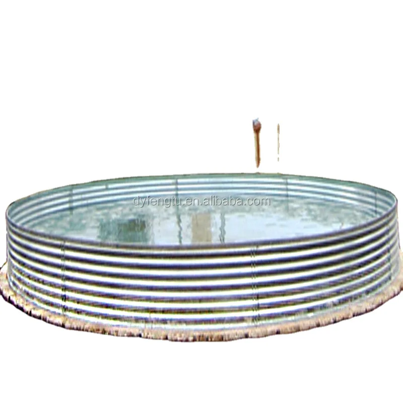 high quality 20m3 50m3 1000m3 galvanized steel water tank for sale water treatment machinery