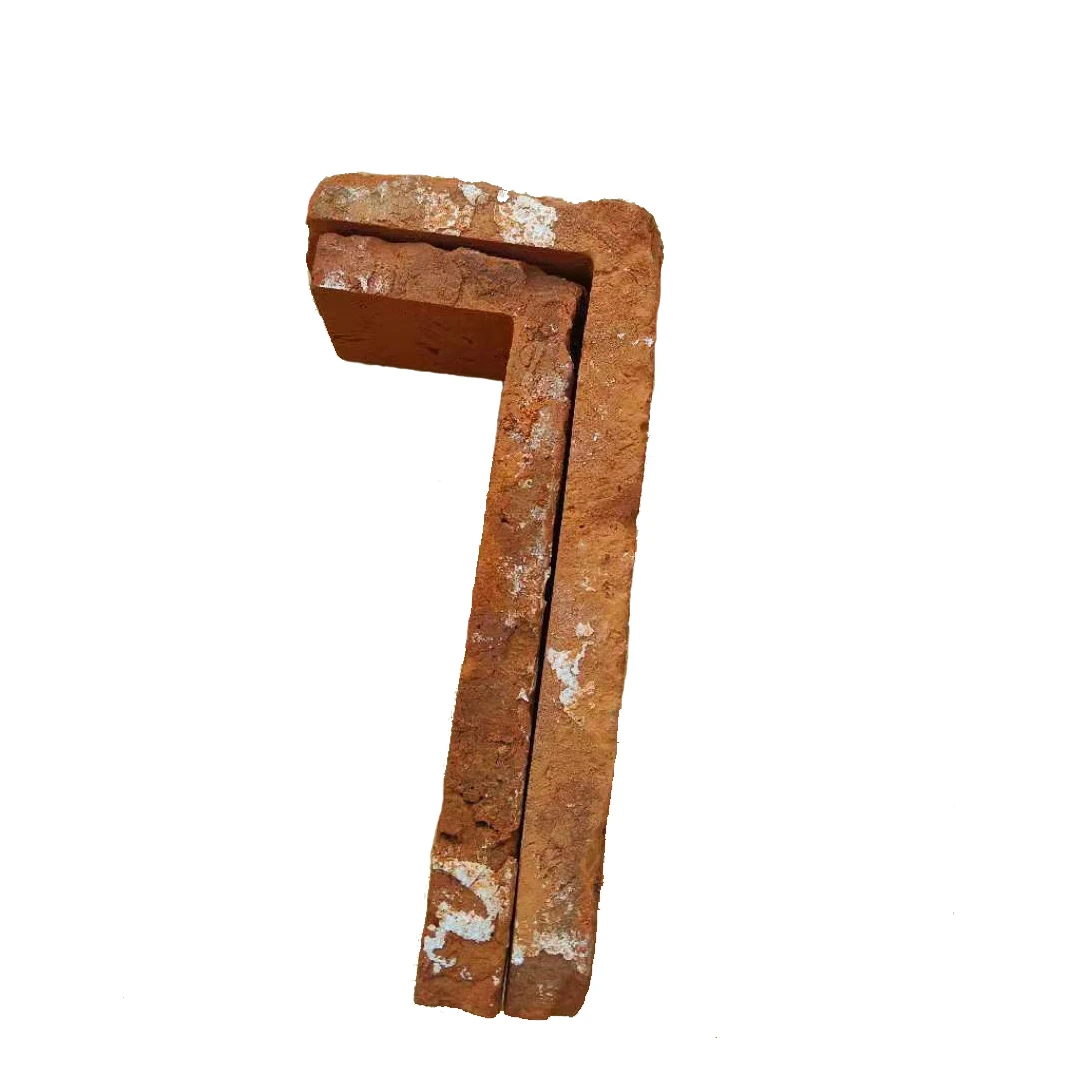 Old brick cut surface corner distressed exterior wall brick Bricks