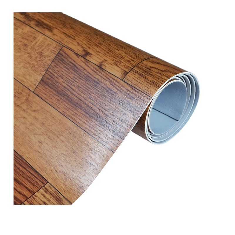 Linoleum spc PVC Vinyl Flooring 2*25mm Non-Slip Waterproof Easy Clean Indoor Plastic Flooring