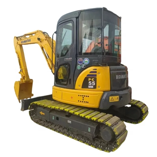 Экскаватор небольшой б/у Komatsu PC55 продажа экскаватор PC55MR хорошее состояние прямая Внешняя торговля
