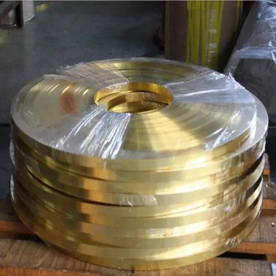 Export high quality 1mm 2mm C11000 C12000 C2680 C19010 alloy brass coil/tape for mechanical manufacturing