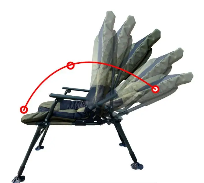Стул для рыбалки Многофункциональный повышенной проходимости с утеплителем; Повышение складной Открытый стул для отдыха