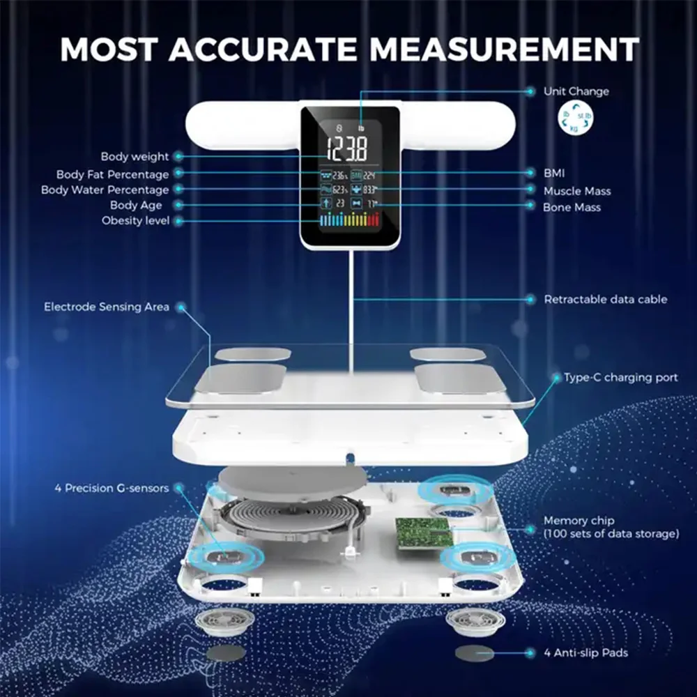 wholesale digital bmi scale for body weight and fat percentage