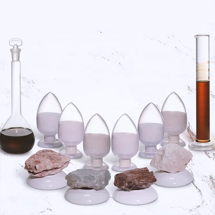 Acid bentonite activated bleaching earth clay powder for food grade additive edible cooking plant palm corn soybean oil refined