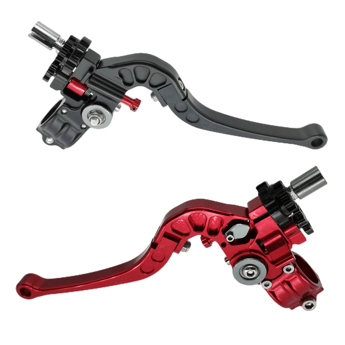 Labor-saving horn clutch racing motorcycle  7/8' 22mm Motorcycle Handlebar Lever Master Cylinder Levers Hydraulic