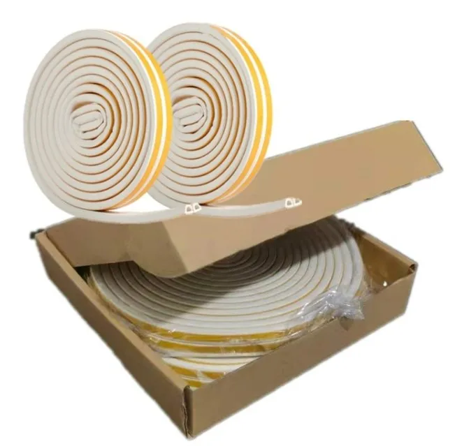 Windows and Doors D Type Self Adhesive Sealing Strips