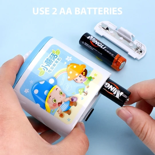 Tenwin 8005 Easy to Operate Dual-Purpose Electric Pencil Sharpener for Students Classroom