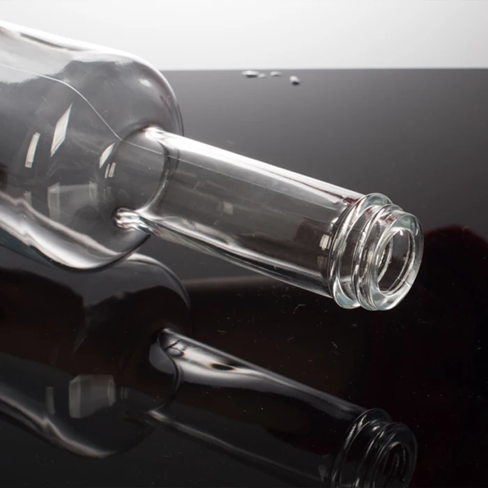 Circle 750ML 75cl Superior American Glass Vodka Ice Wine Bottle