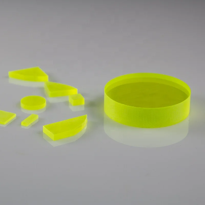 Fast decay time Scintillation Detector LuAG:Ce crystal medical equipments