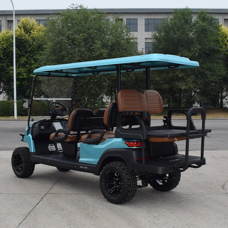 Роскошная 4-местная 6-Местная 8-местная электрическая классическая гольф-кара для курортного отеля