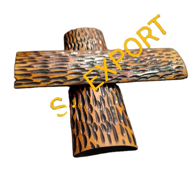 Natural Buffalo Bone Scale Knife Handle Scales water Buffalo Natural Horn bone scale for Knife handle & Bone guitar pick Set