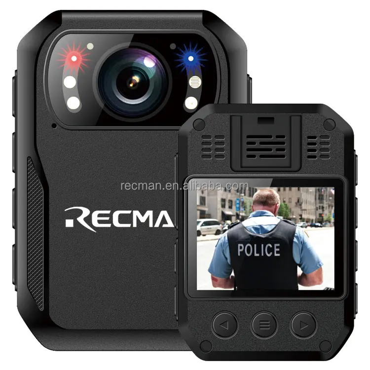 HD 1080p 34MP body Camera Police Camera 64G With SIM/TF/SD Card 512GB Memory Storage Support 	 security body worn camera