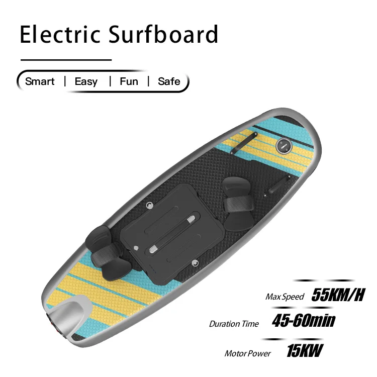 Professional Unisex 55kw/h DIY Electric Surfboard High-Powered 15kw Jet EPP Pump Fin Accessories Direct Manufacturer