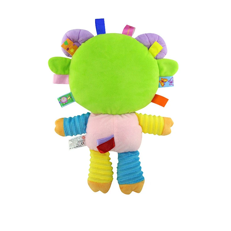
Plush Toys Baby Rattles Animal Hand Bells Newborn Animal elephant/monkey/lion/rabbit toy 